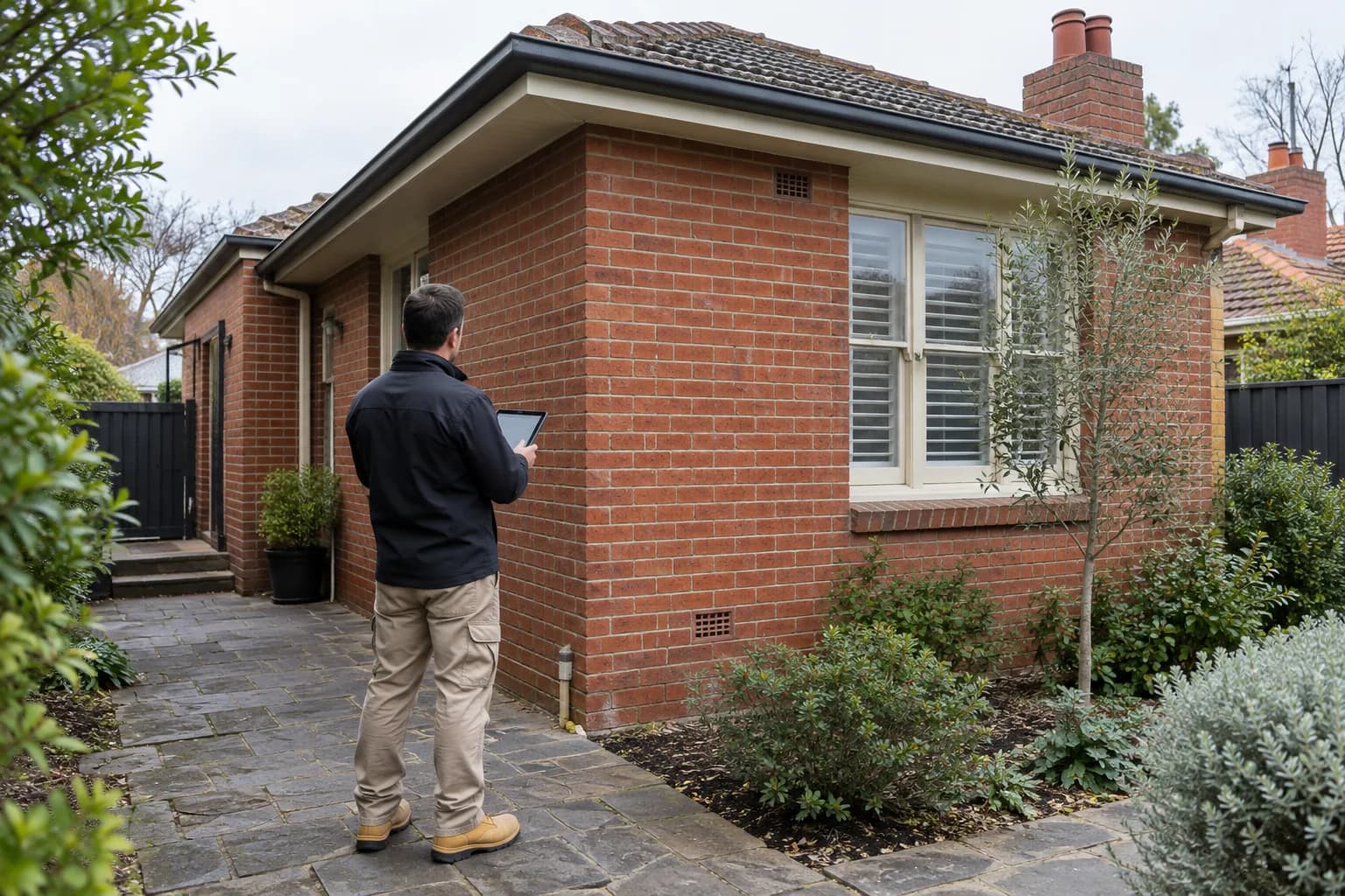 Illustrative property condition inspection in Melbourne